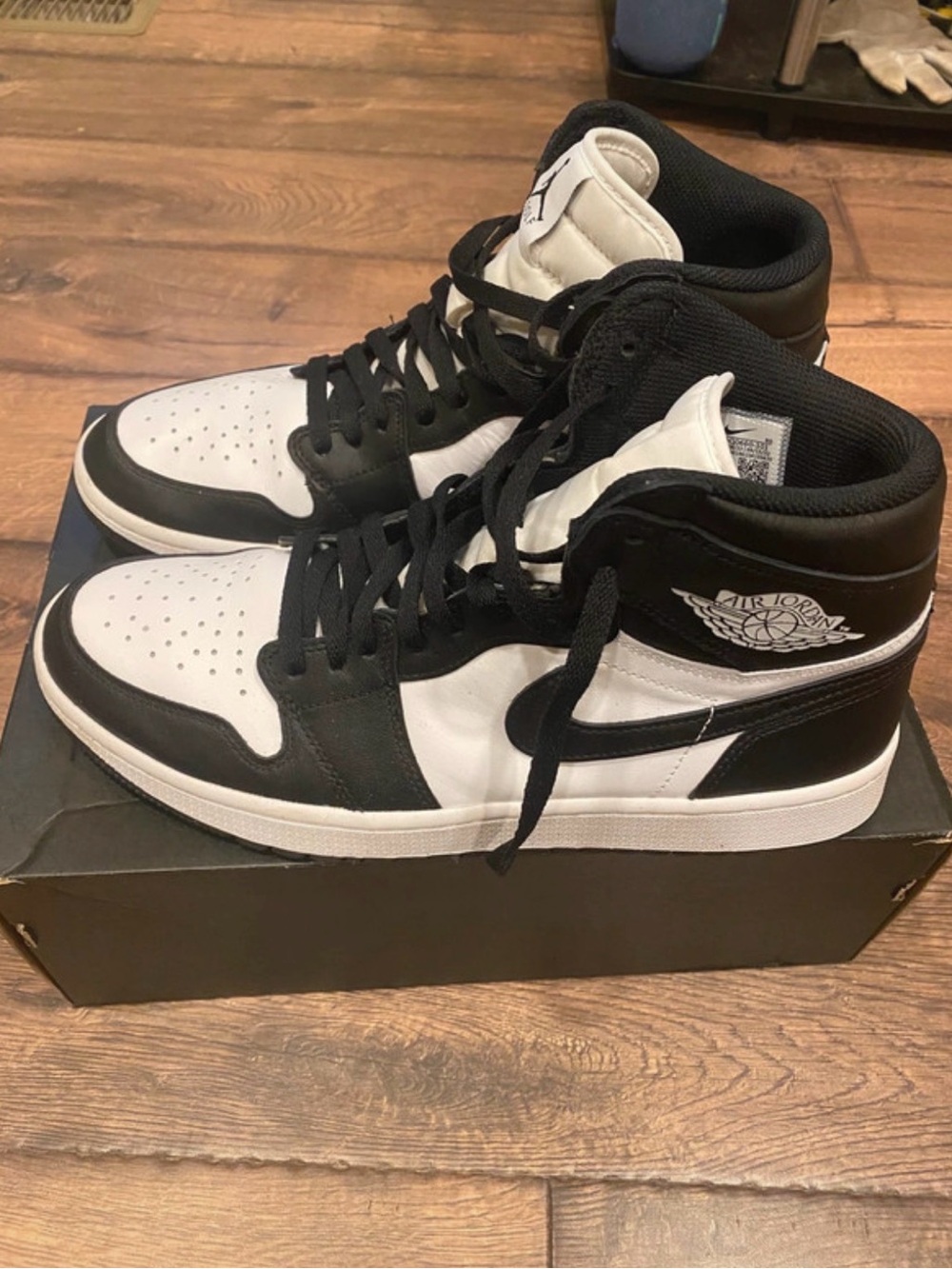 Air Jordan 1 High Golf Black White Panda Men’s Size 10.5 DQ0660-101